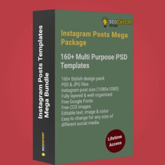 160+ Instagram Post PSD Templates